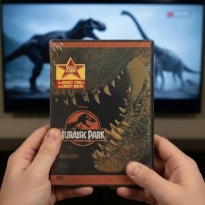 Jurassic Park (DVD, 2000) Full Screen & Collector's Edition New Factory Sealed.
